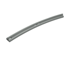 Train, Track Slotted Rail Curved Inside