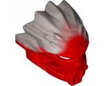 Bionicle, Kanohi Mask of Fire (Unity) with Marbled Flat Silver Pattern