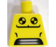 Torso Vent Panels and Black and Yellow Circles Pattern
