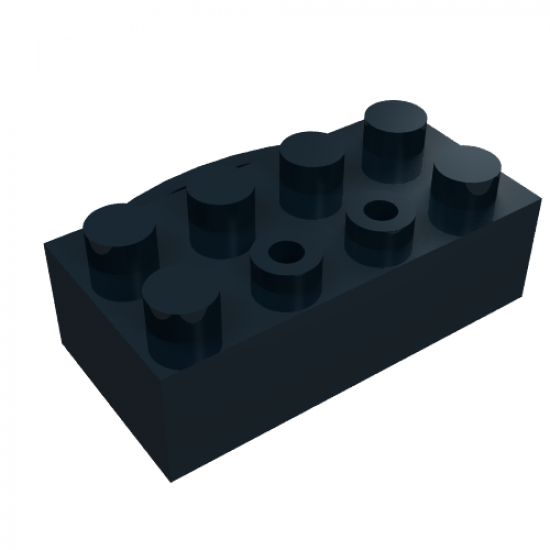 Train Brick 2 x 4 with Holder for Sliding Wheel Block