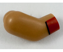 Arm, Right with Red Cuffs Pattern