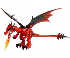 Animal, Air Dragon, Castle, Red Head