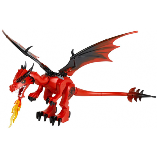 Animal, Air Dragon, Castle, Red Head