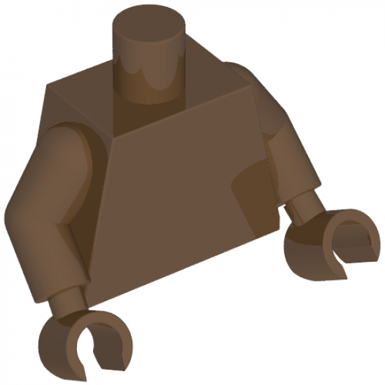 Torso Plain (Monochrome) / Same Color Arms / Same Color Hands