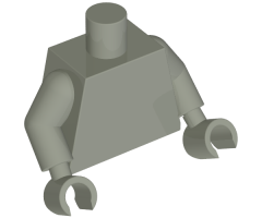 Torso Plain (Monochrome) / Same Color Arms / Same Color Hands