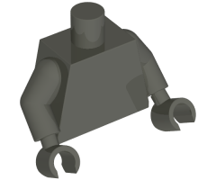 Torso Plain (Monochrome) / Same Color Arms / Same Color Hands