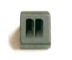 Slope 30 1 x 1 x 2/3 with Black and Dark Gray Double Exhaust Pattern Model Right (Sticker) - Set 8154