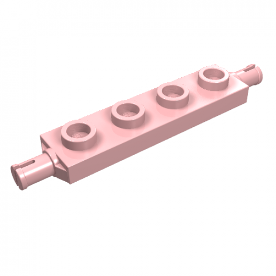 Plate, Modified 1 x 4 with Wheels Holder