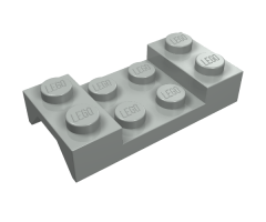 Vehicle, Mudguard 2 x 4 with Arch Studded