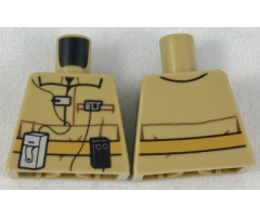 Torso SW Rebel Jumpsuit with Badge and Medium Nougat Utility Belt Pattern