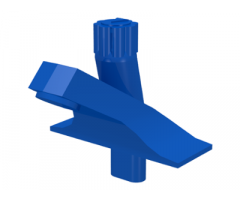Tap 1 x 2 Spout