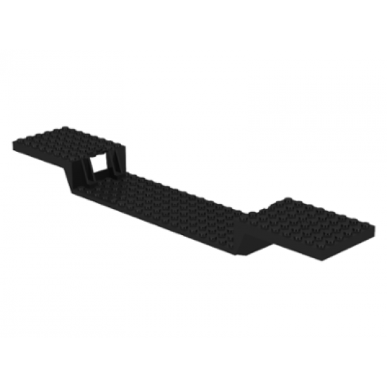 Train Base 6 x 34 Split-Level with Bottom Tubes