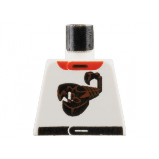 Torso Racers Race Scorpion Red Pattern
