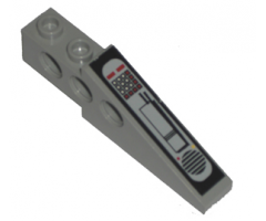 Technic Slope Long with Telephone and Buttons Pattern (Sticker) - Set 8280