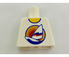 Torso Paradisa Sailboat with Sunset Pattern, Inside with Ribs (Reissue)
