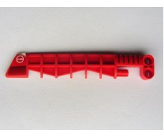 Bionicle Weapon Aero Slicer with White Exclamation Mark and Black Faded Pattern Right Side (Sticker) - Set 7701