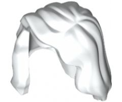 Minifigure, Hair Female Mid-Length with Part over Right Shoulder