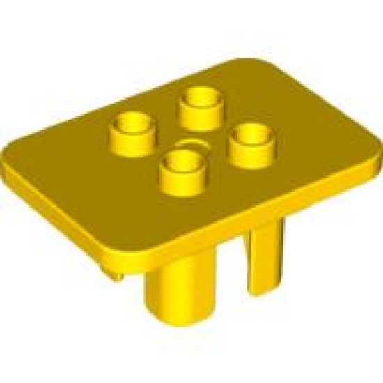 Duplo, Furniture Table Square with 4 Top Studs