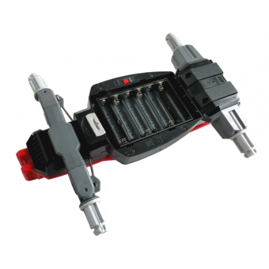 Electric, Motor RC Car Base, Red Top (without Battery Cover)