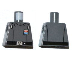 Torso SW Imperial Officer 1 (Commander) with Black Belt Pattern