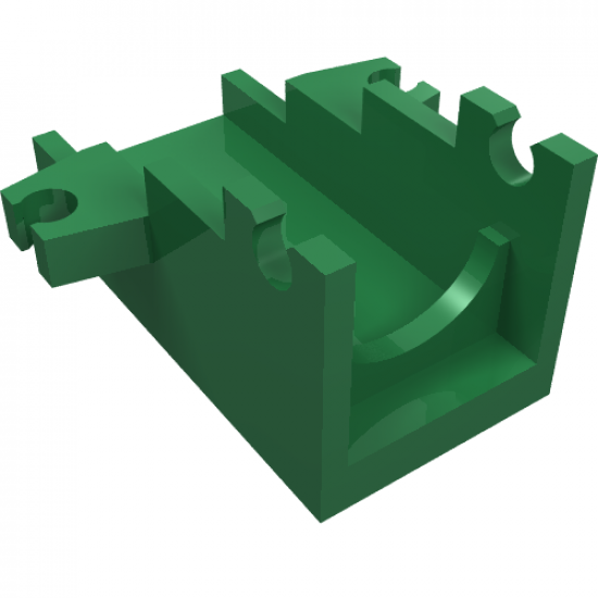 Projectile Launcher Part, Cannon Base 2 x 4