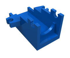 Projectile Launcher Part, Cannon Base 2 x 4