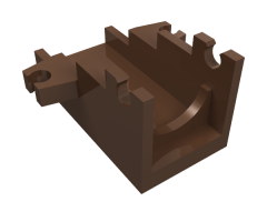 Projectile Launcher Part, Cannon Base 2 x 4