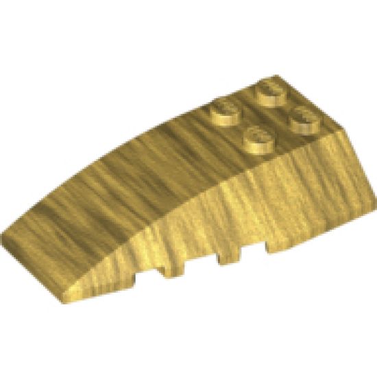 Wedge 6 x 4 Triple Curved