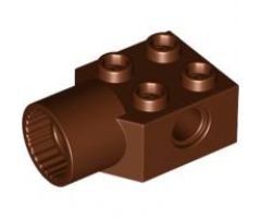 Technic, Brick Modified 2 x 2 with Pin Hole, Rotation Joint Socket
