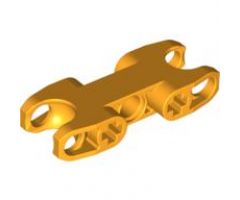 Technic, Connector Axle and Pin 2 x 5 with Two Ball Joint Sockets, Closed Sides