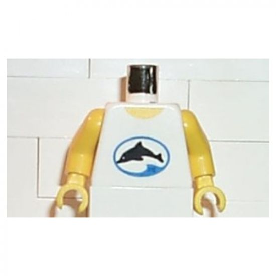 Torso Divers Dolphin Logo Pattern / Yellow Arms / Yellow Hands
