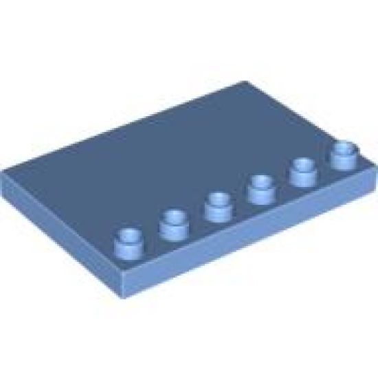 Duplo Tile, Modified 4 x 6 with Studs on Edge