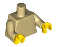 Torso Plain / Tan Arms / Yellow Hands