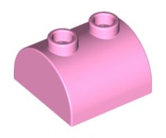 Slope, Curved 2 x 2 x 1 Double with Two Studs