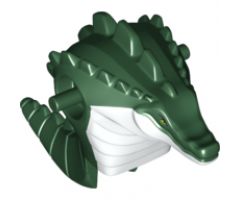 Torso/Head Alien, Leatherhead White Chest Pattern