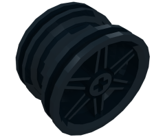 Wheel 30.4mm D. x 20mm with No Pin Holes