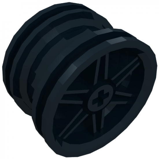 Wheel 30.4mm D. x 20mm with No Pin Holes