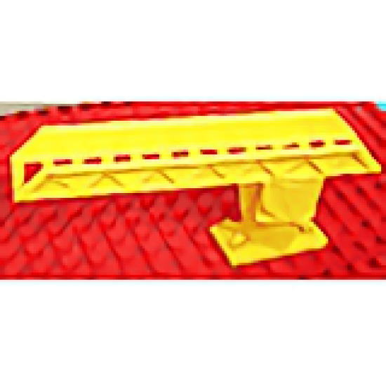 Duplo Ladder 13 Rung on Ladder Stand 2 x 4 Turntable