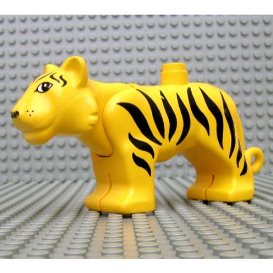 Duplo, Animal Tiger Adult with Movable Head