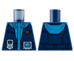 Torso Jacket with Monitor Device Pattern