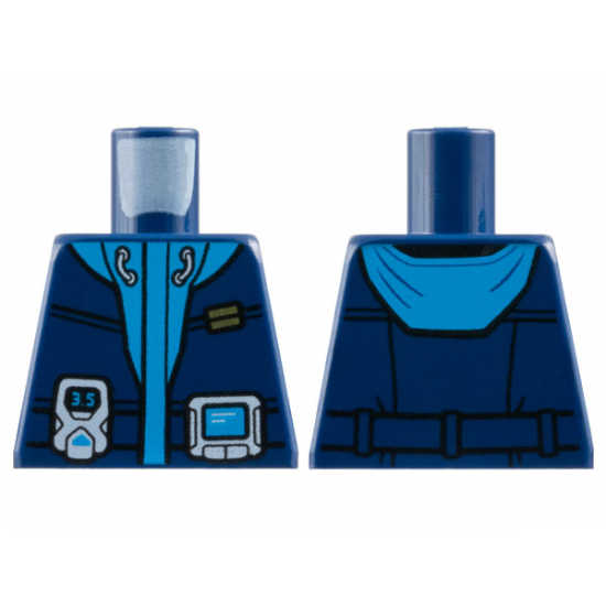 Torso Jacket with Monitor Device Pattern