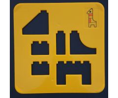 Duplo Sorting Template - Giraffe