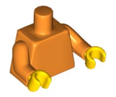 Torso Plain / Orange Arms / Yellow Hands