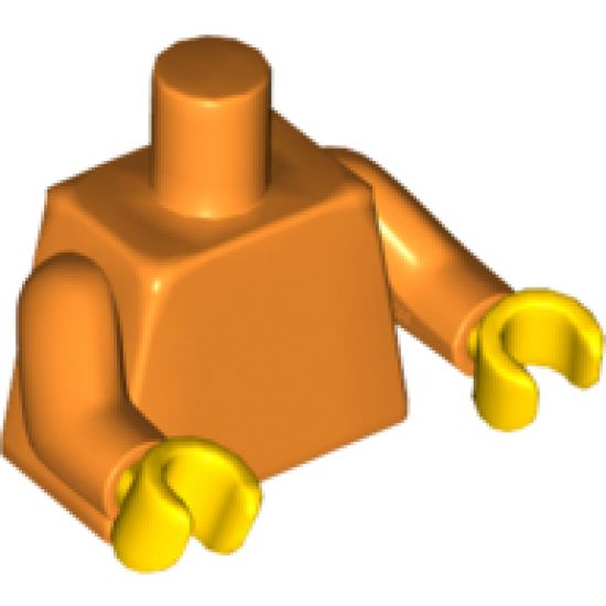 Torso Plain / Orange Arms / Yellow Hands