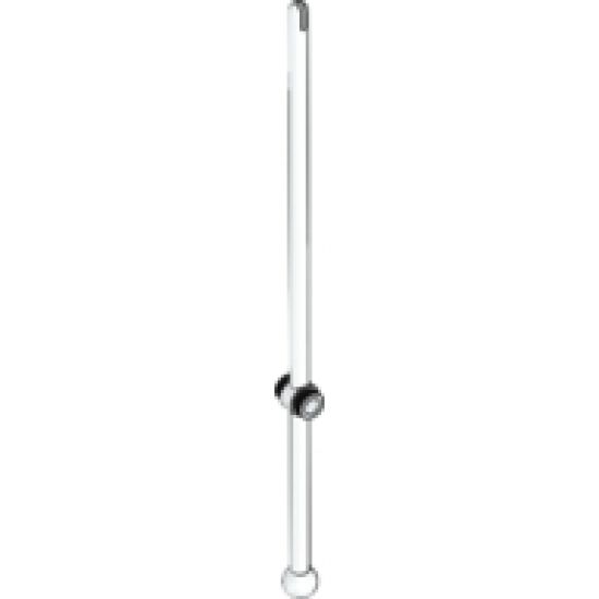 Bar 16L with Open Stud, Tow Ball, and Slit (Windsurfer Mast)