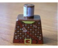 Torso Castle Dark Forestman Studded Shirt and Brown Crossbelt Pattern