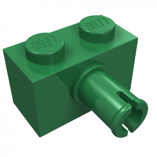 Brick, Modified 1 x 2 with Pin