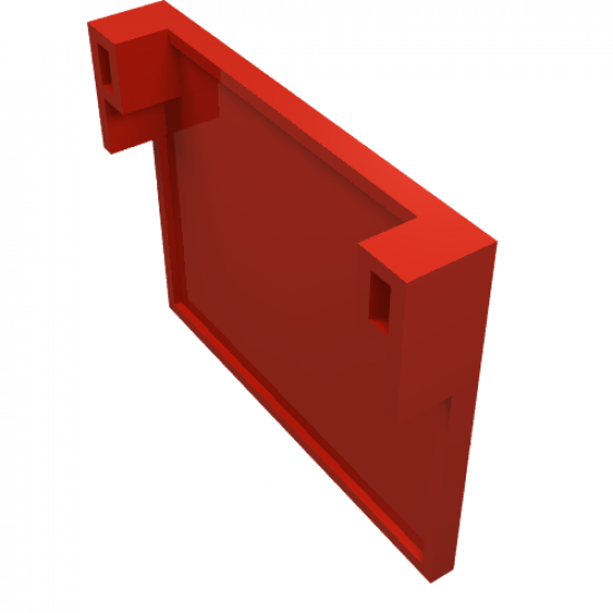 Garage Door Solid without Counterweights - Hinge Pins