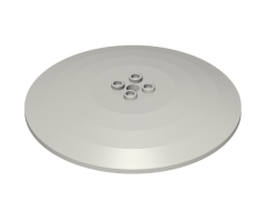 Dish 10 x 10 Inverted (Radar) - Hollow Studs