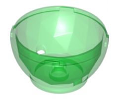 Container Faceted, 4 x 4 x 1 2/3, Dragon Egg Bottom